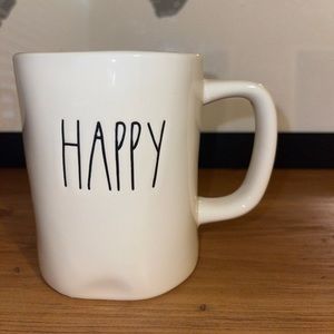 Rae Dunn m stamped happy Halloween mug